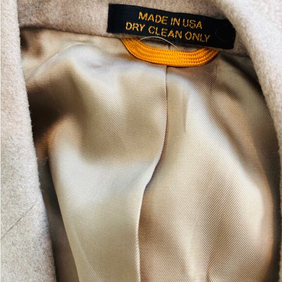 Lord & Taylor 100% Cashmere Blazer Jacket Size 44 - Picture 8 of 10